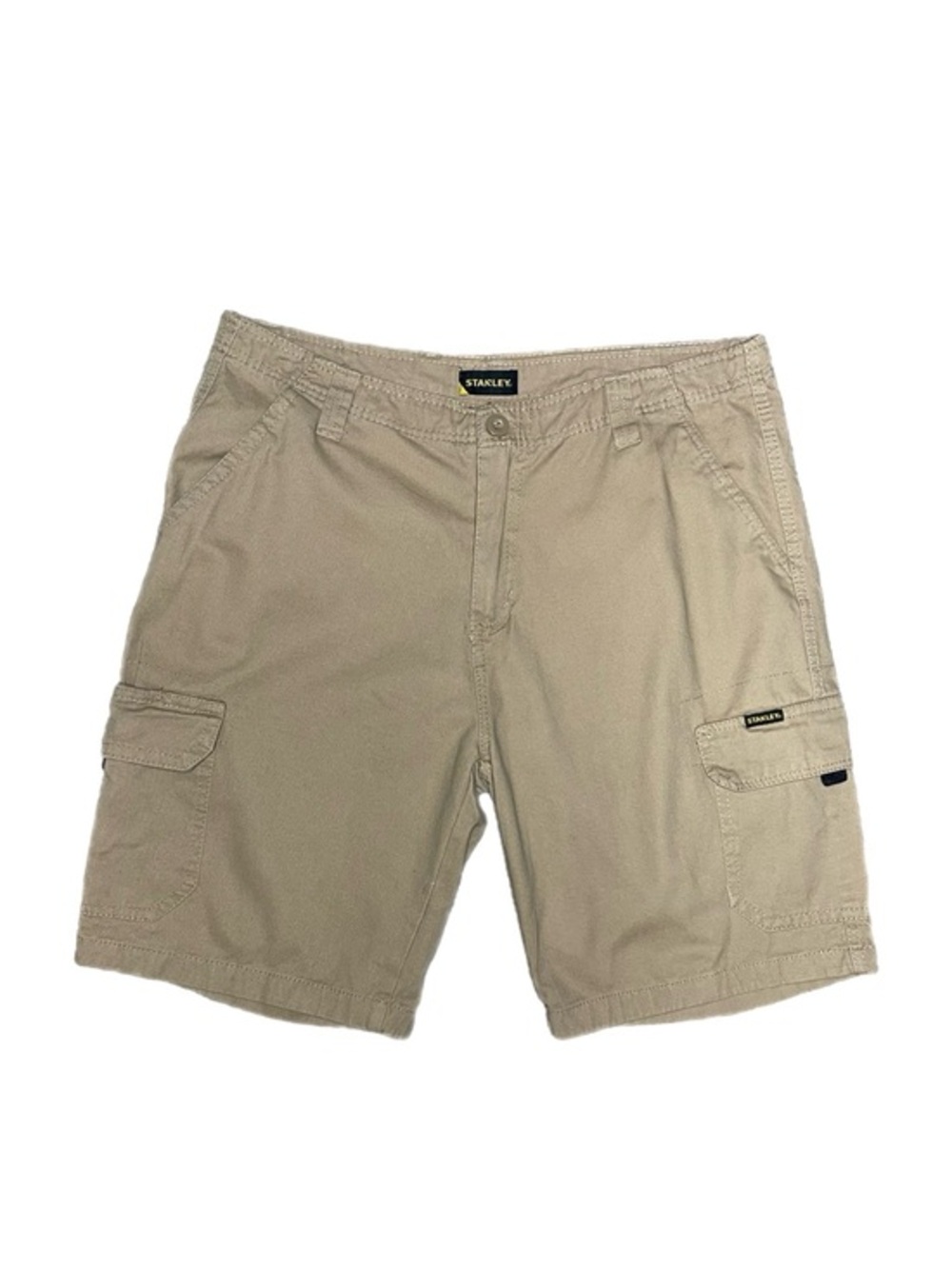 Stanley Cotton Cargo Khaki Shorts
